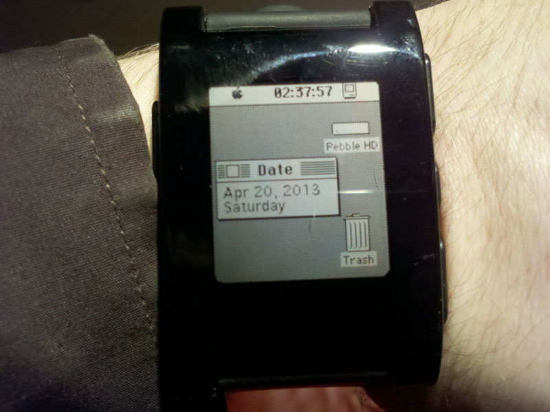 pebble watch faces